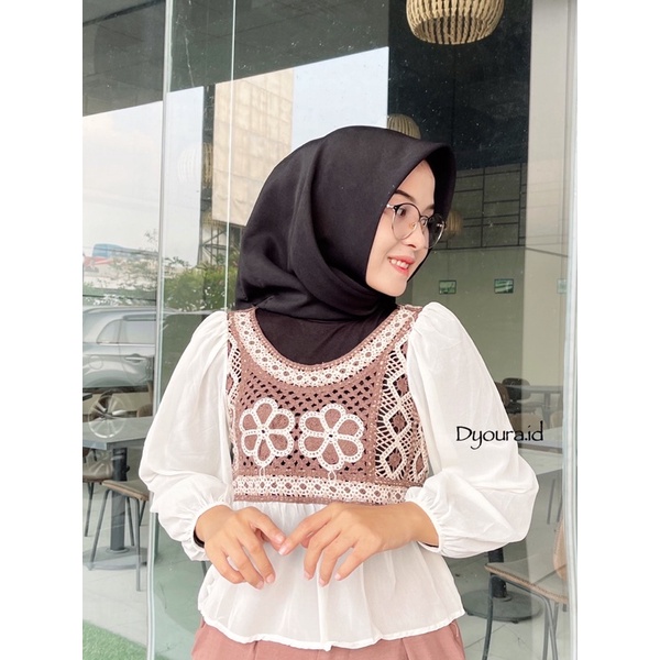 RESTOCK!!! ATASAN BLOUSE MILKY KO MOON YOUNG IMPORT