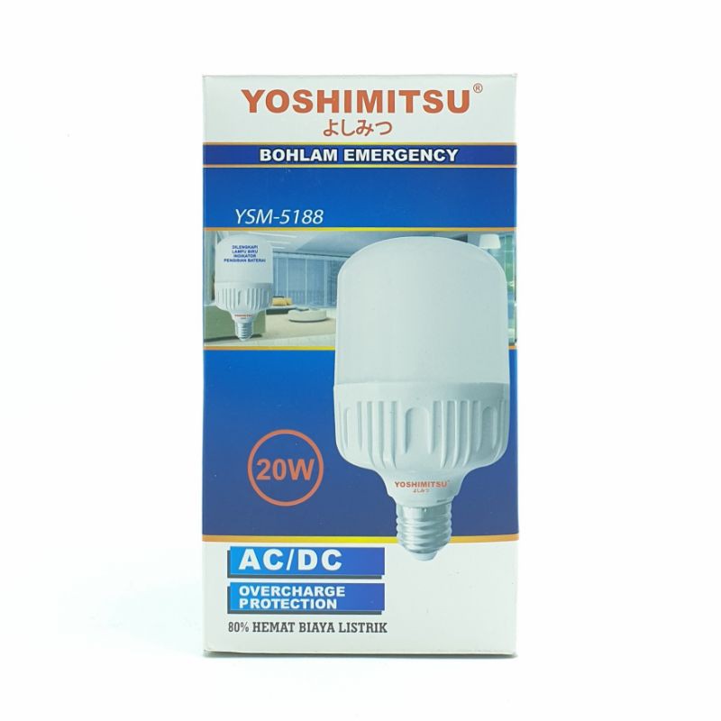 Lampu Led Bohlam Emergency 20W Yoshimitsu / Lampu Magic / Lampu Ajaib / Magic Lamp Led Bohlam Bulb