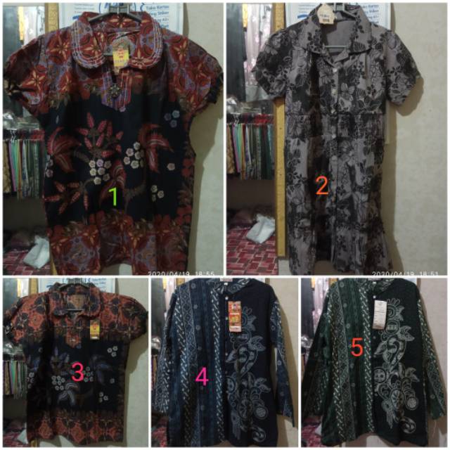 baju Batik Cuci gudang