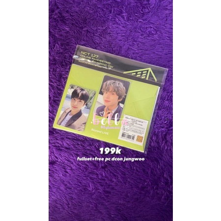 AR TICKET JUNGWOO NCT 127 FANMEETING with random pc official