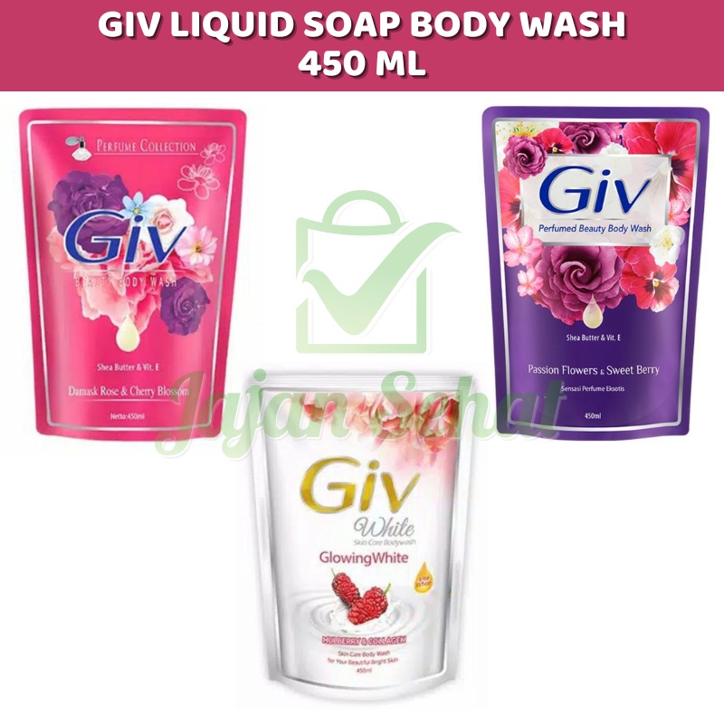 Giv Liquid Soap Body Wash 450ml