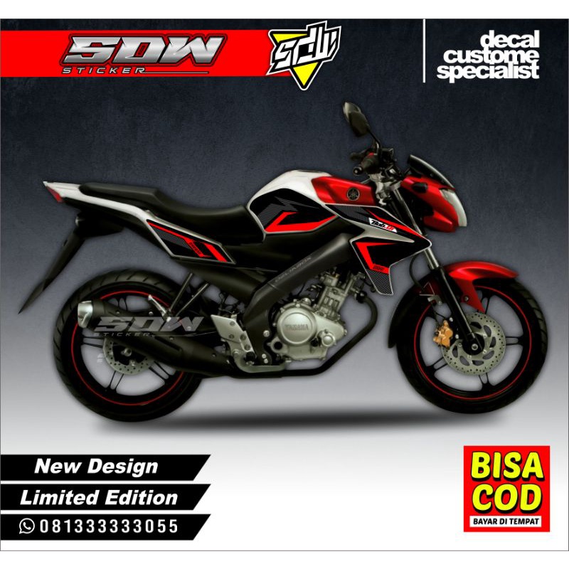 STRIPING VIXION ADVANCE 150 STRIPING VARIASI MOTOR VIXION