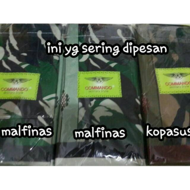 Sarung Loreng/Sarung Army/Polisi/TNI/ARMY/Tactical/Brimob/Perbakin/Camoflase