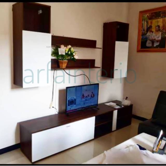 Meja Tv + Buffet + Hambalan Gantung