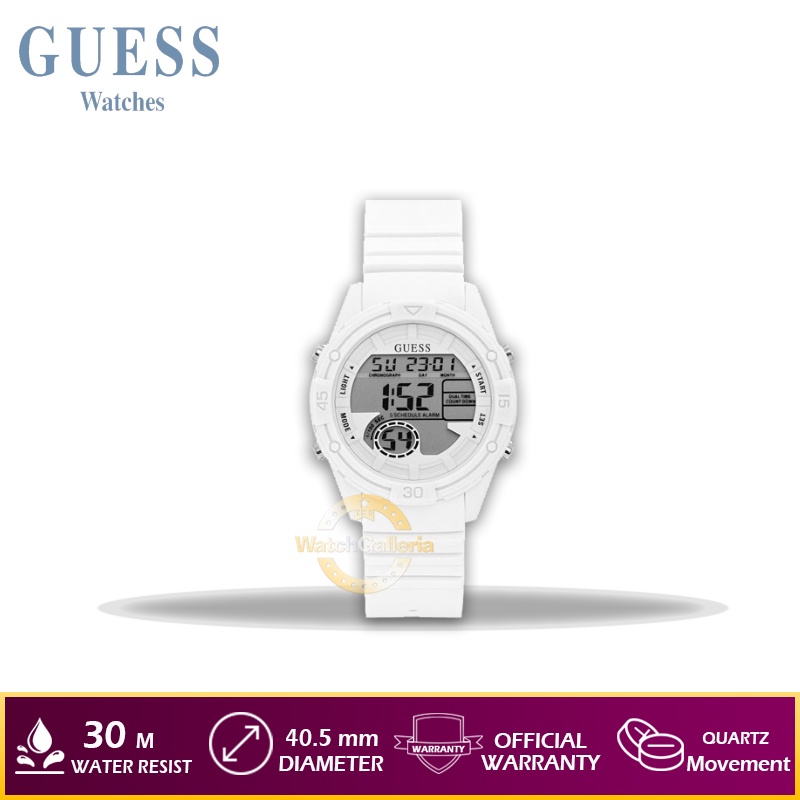 Jam Tangan Wanita GUESS W1281L1 - Putih Original