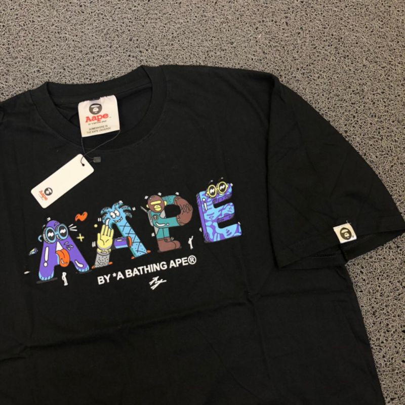 KAOS AAPE HIGH QUALITY CASUAL HYPE FASHION PRIA