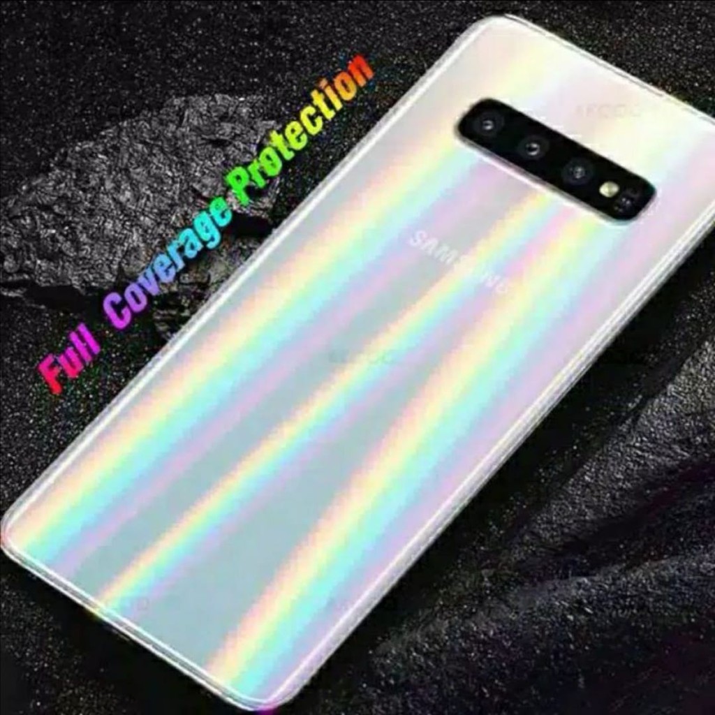 SKIN AURORA RAINBOW ANTIGORES BACK PELINDUNG BELAKANG HP IPHONE IP 7  IP 7+ IP 8 IP 8+ IP X  IP11  IP 11 PRO MAX