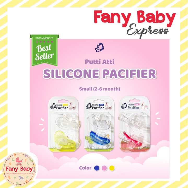 PUTTI ATTI SILICONE PACIFIER SINGLE PACKAGE