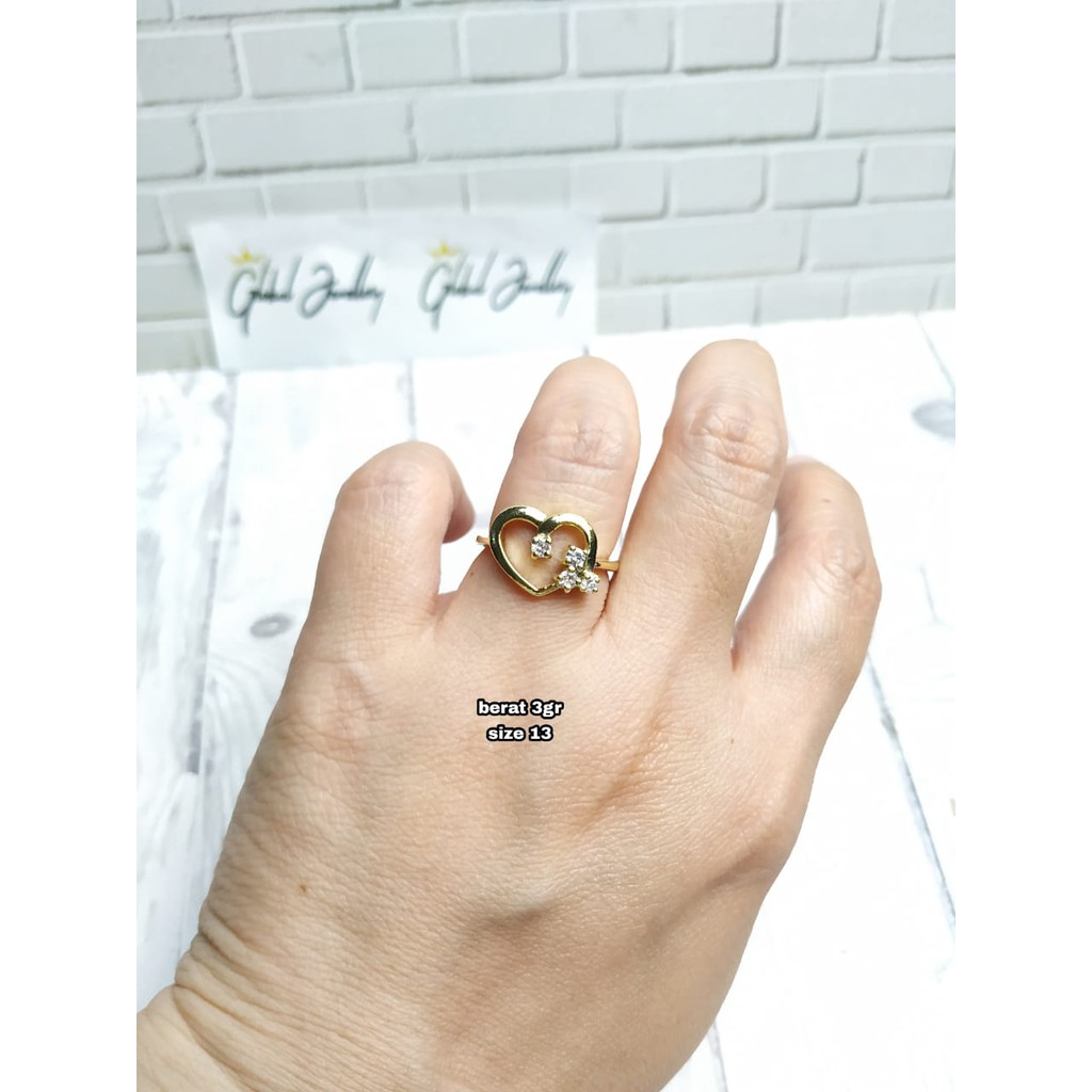 CINCIN LOVE MATA PERAK ASLI S925 GOLBAL JEWELLERY CJ087