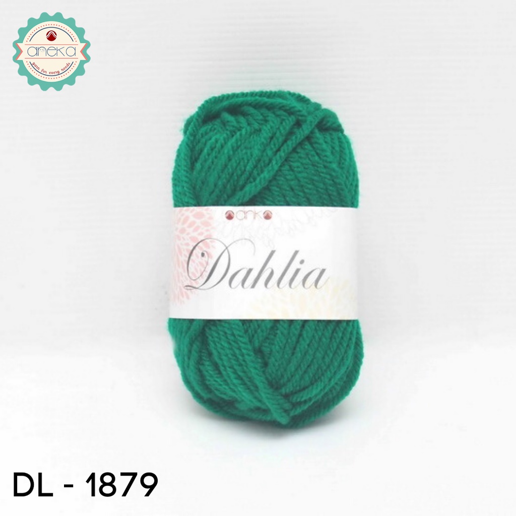 Benang Rajut Karpet Dahlia / Carpet Yarn - 1879 ( Hijau Rasta )