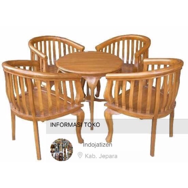 Kursi betawi kayu jati