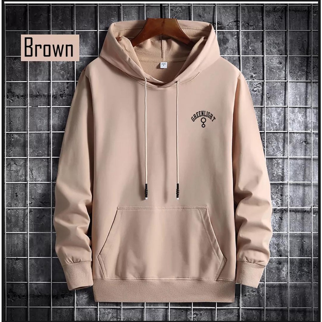 GREENLIGHT ORIGINAL Jaket Distro Sweater Oblong Pria Wanita - Berlaku pembayaran melalui COD - Hoodie Murah