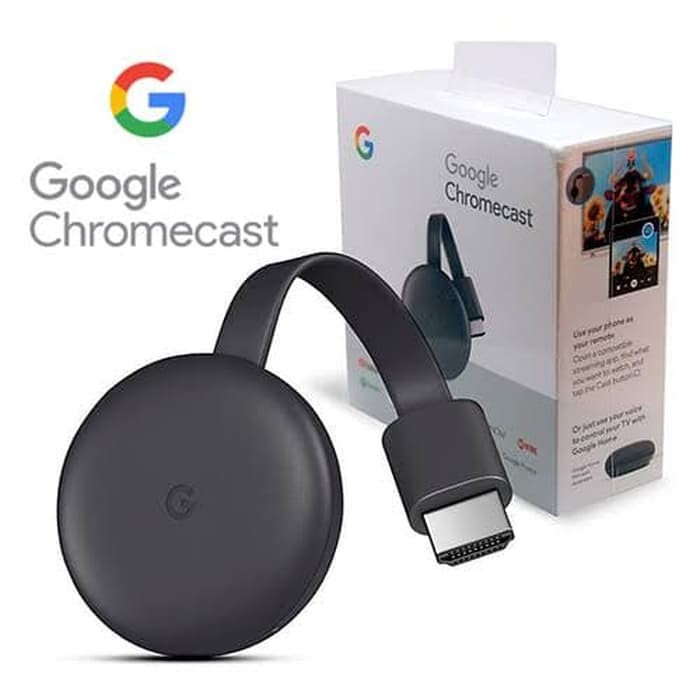 Google Chromecast Gen 3 Original | Shopee Indonesia
