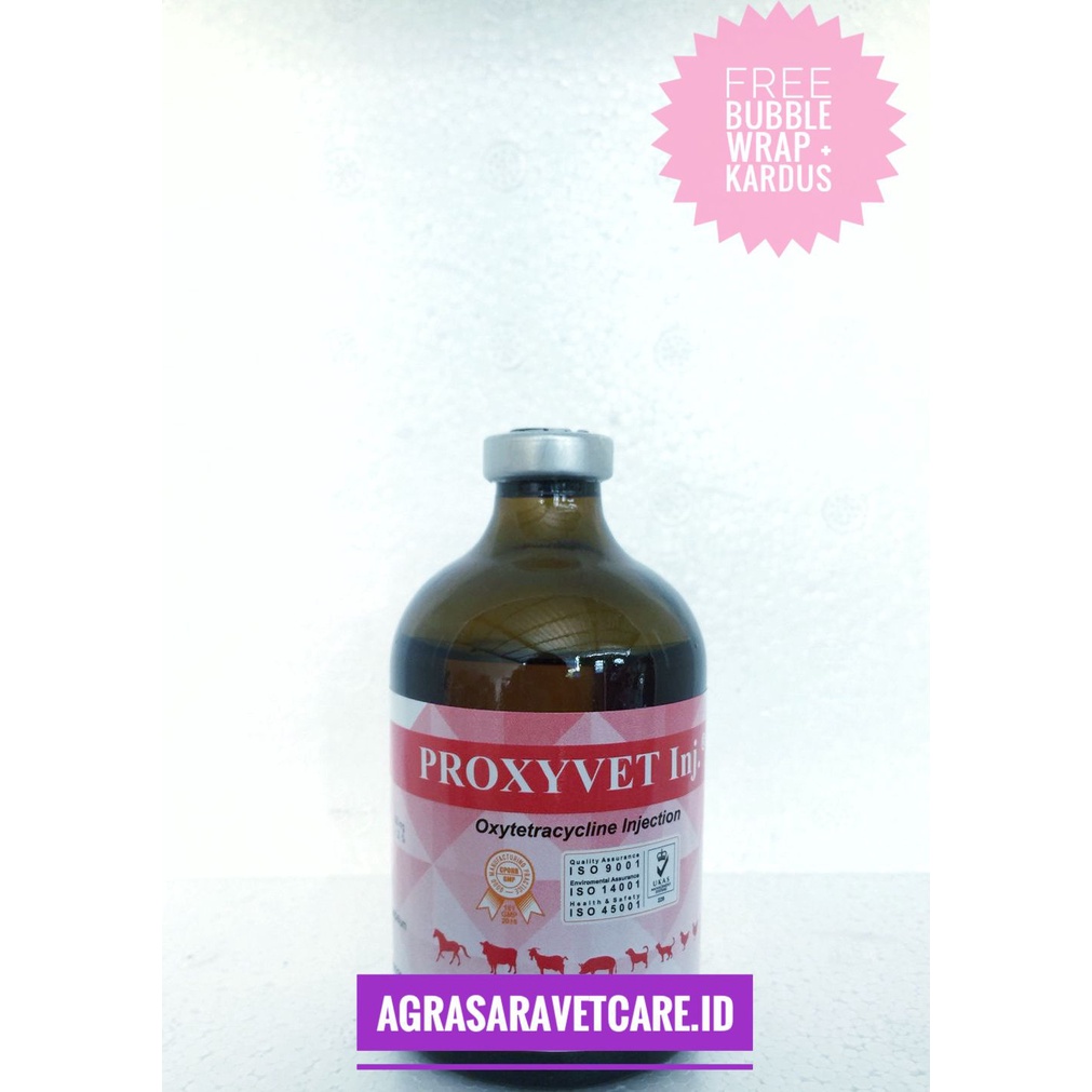PROXYVET INJ. 100 ML VADCO - LIKE VET OXY SB SANBE KALOXY VET MIRIP PYROXY