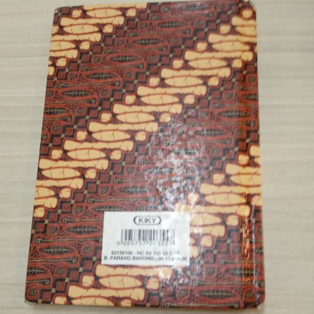 

Notebook warna coklat