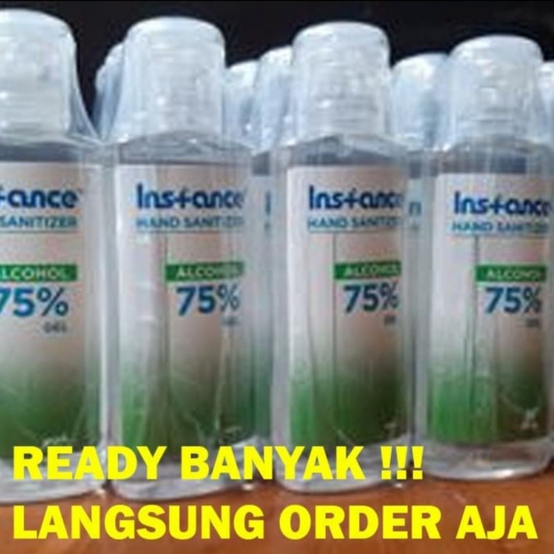 TERMURAH !!! INSTANCE HAND SANITIZER GEL FLIPTOP 100 ML ISI 3 PCS