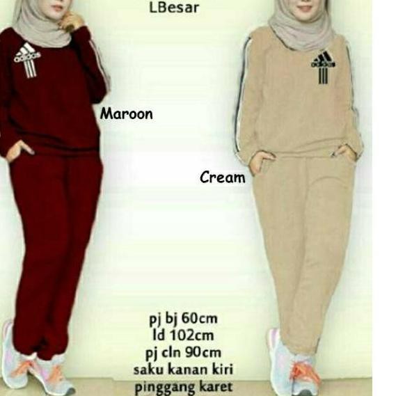 ✮ traning set adidas, stelan training wanita, baju olah raga wanita, setelan training, baju olahraga