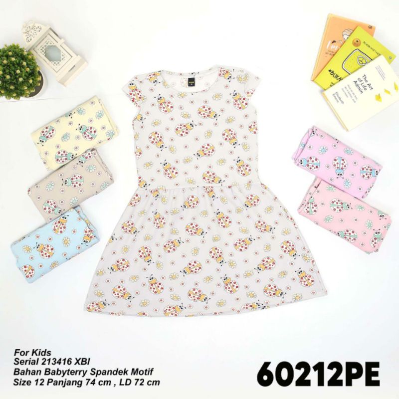 DRESS ANAK LEMONE Size 12 60212PE