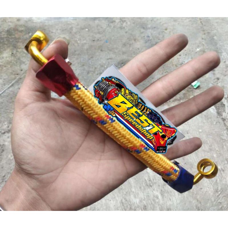 selang cooler oli krengkes mesin satria fu