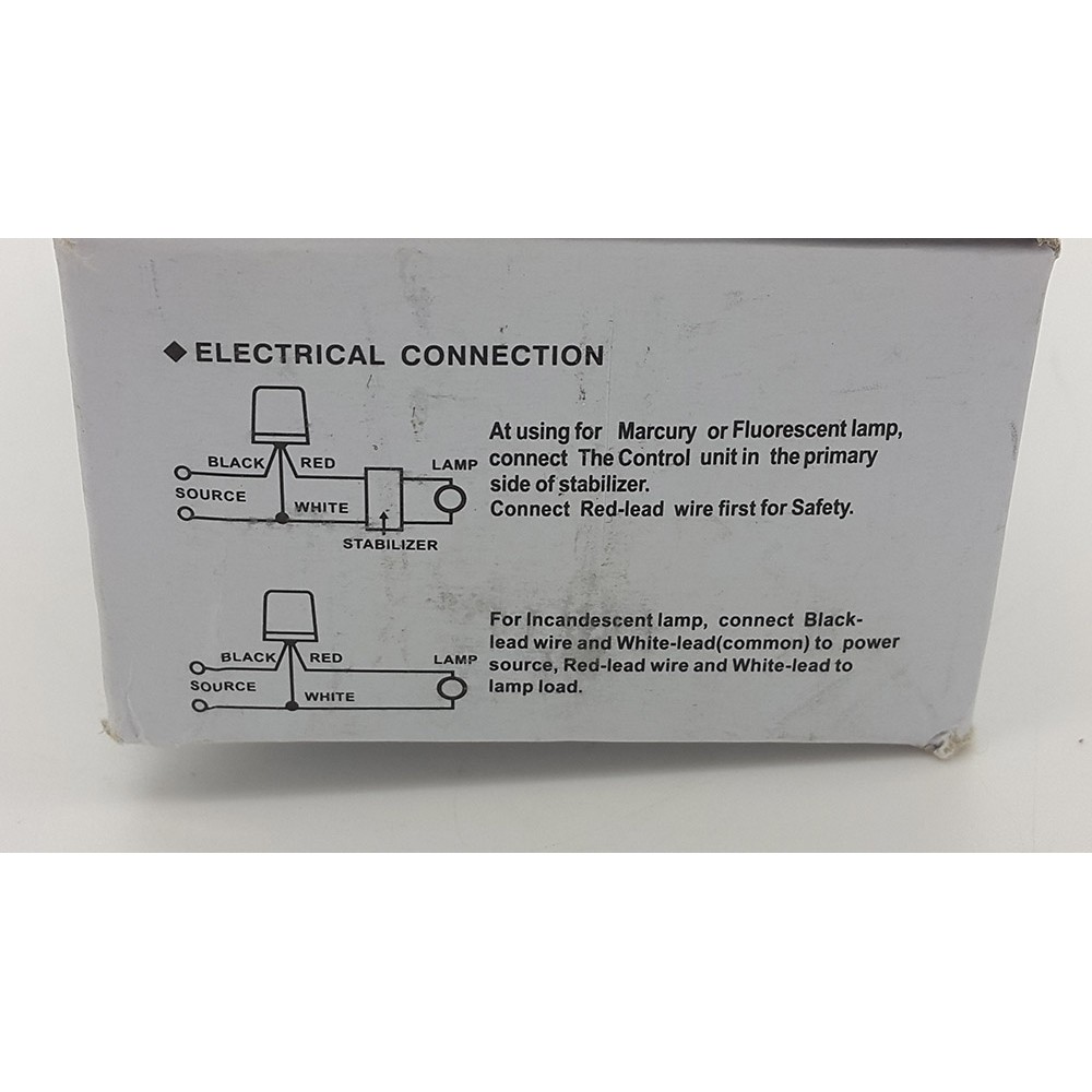 Sensor Cahaya DC 12 Volt ( Photo Electronic Sensor )