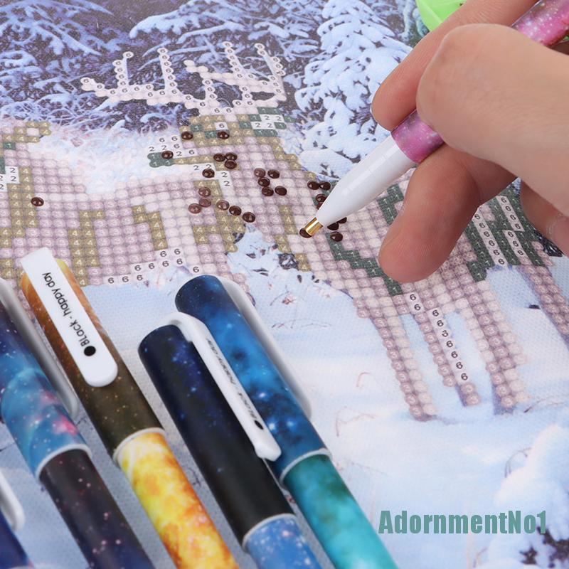 [AdornmentNo1]Diamond Painting Point Drill Pen DIY Craft Cross Stitch Art Sewing Accessories