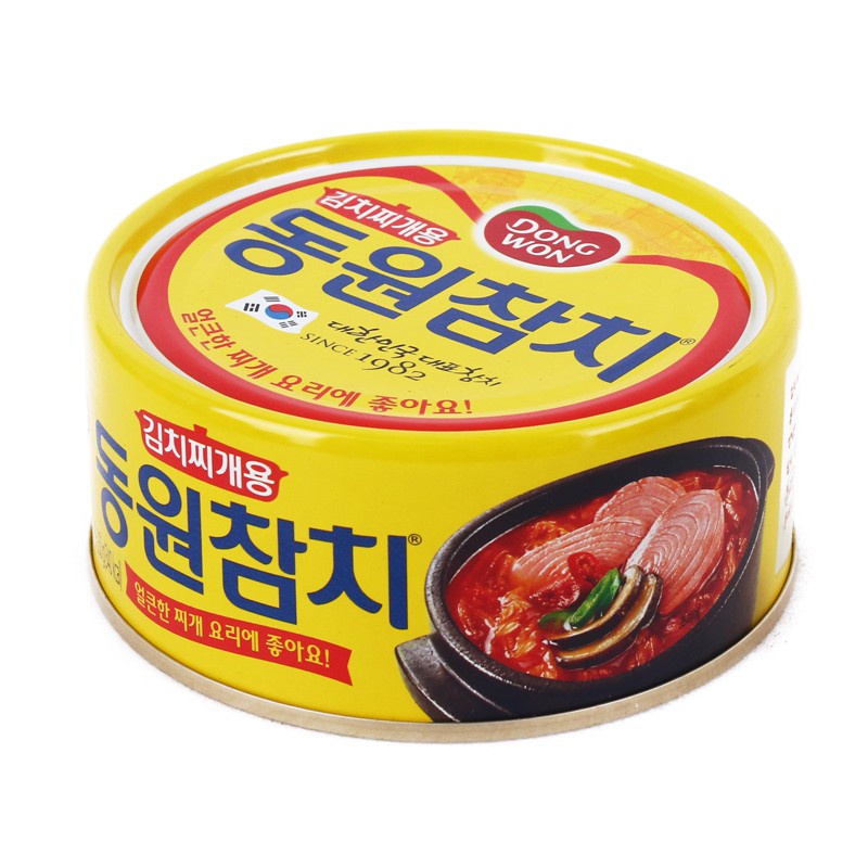 

DONGWON CHUNK LIGHT TUNA IN KIMCHI / TUNA KIMCHI 100G