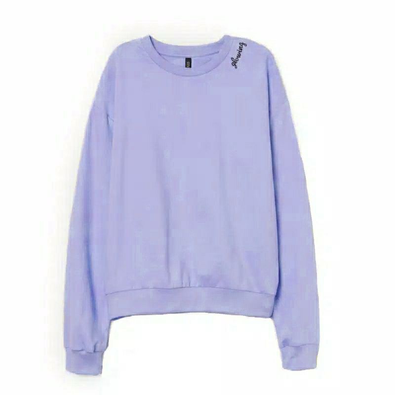 S - XXXXXL(6XL) Sweater Crewneck GLOWING BigSize OVERSIZE Cute Wanita Pria Street Style 5XL 4XL Hnm