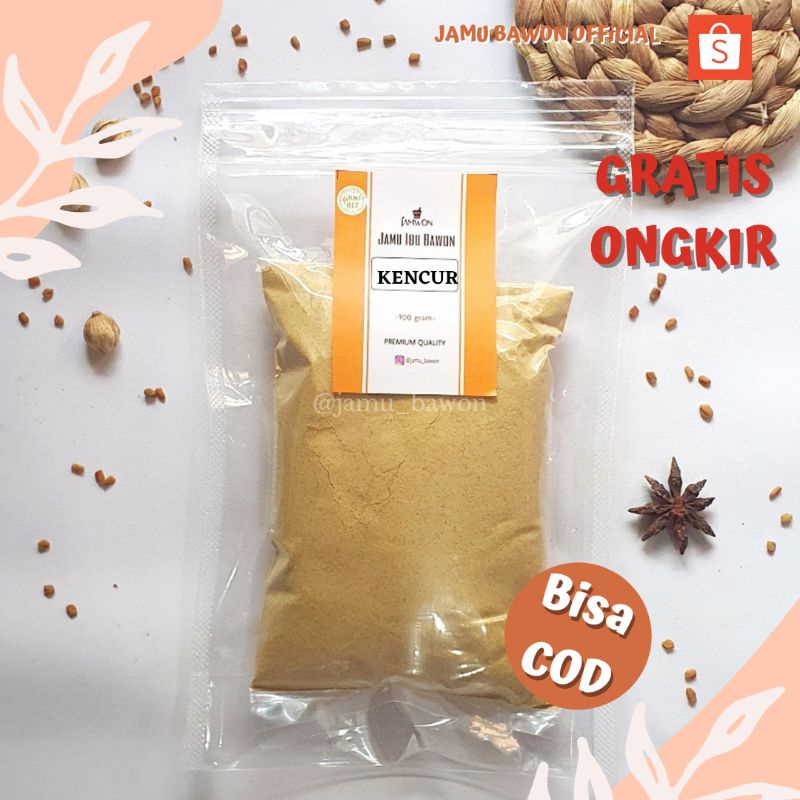 

[Murni 100%] Kencur Bubuk JSR Bumbu Dapur