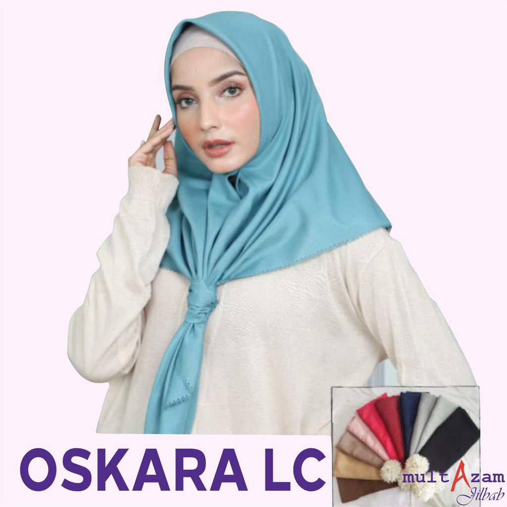 Jilbab Segiempat Voal Miracle Azara Oskara