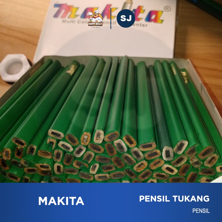 

Pensil tukang makita Pinsil tukang makita persegi - Bentuk Oval