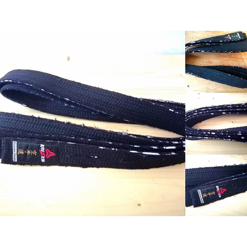 sabuk hitam vintage karate beladiri, jujitsu,kempo.