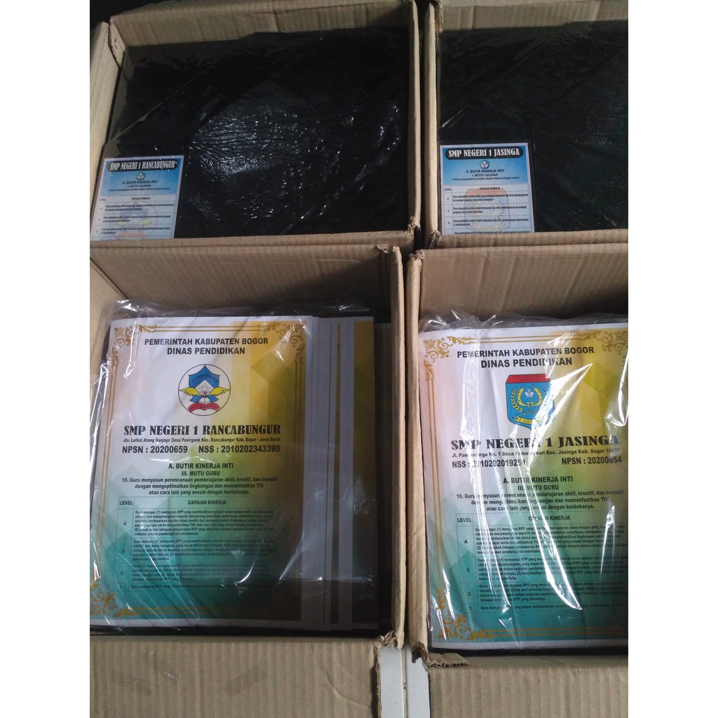 Boxfile dan Map Akreditasi IASP 2021 Tingkat SD/MI, SMP/MTs, SMA/MA.