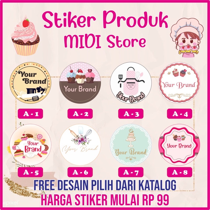 

GRATIS DESAIN OLSHOP CATERING/KUE/DONAT TERMURAH