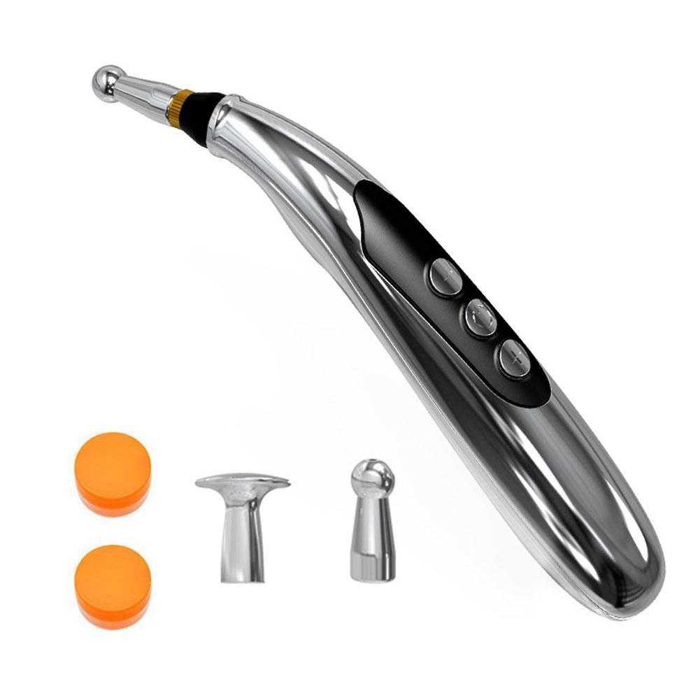 Terbaru ! LANBENA Alat Akupuntur Magnetic Therapy Pen Massager 9 Gears - W-912R