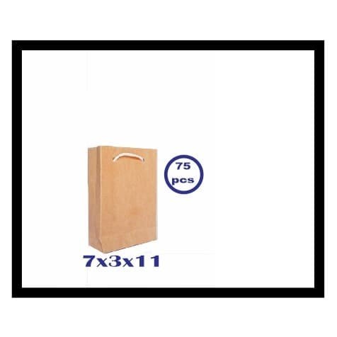 

(TERLARIS) Tas Kertas Polos Paperbag Paper Bag Kecil Mug Souvenir Murah 75pcs