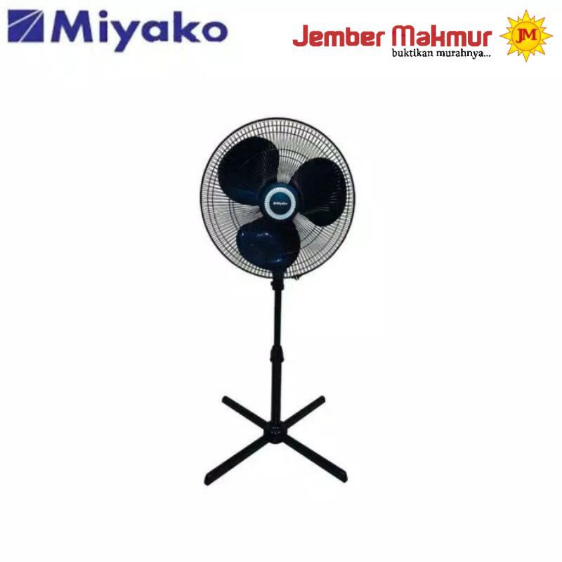 MIYAKO 1606X GB / PL Kipas Angin Berdiri Miyako Stand Fan Miyako 16&quot; KAS-1606X PL KAS 1606X KAS 1606 X JARING BESI