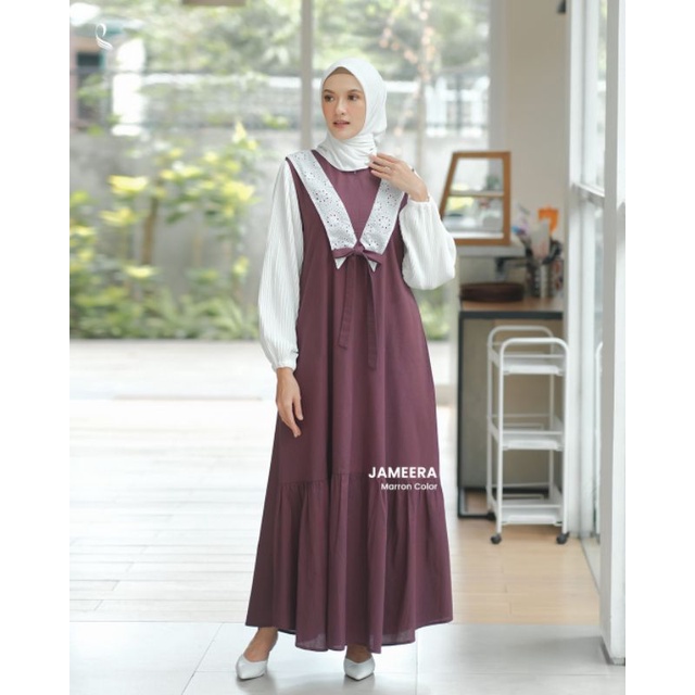 PROMO RAMADHAN GAMIS SYLLA DRESS  JAMEERA DRESS By SYLLA
