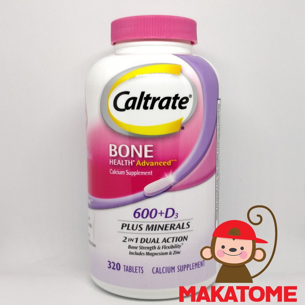 CALTRATE Bone Health Advanced Calcium 320 tablet Plus Mineral 600 D3