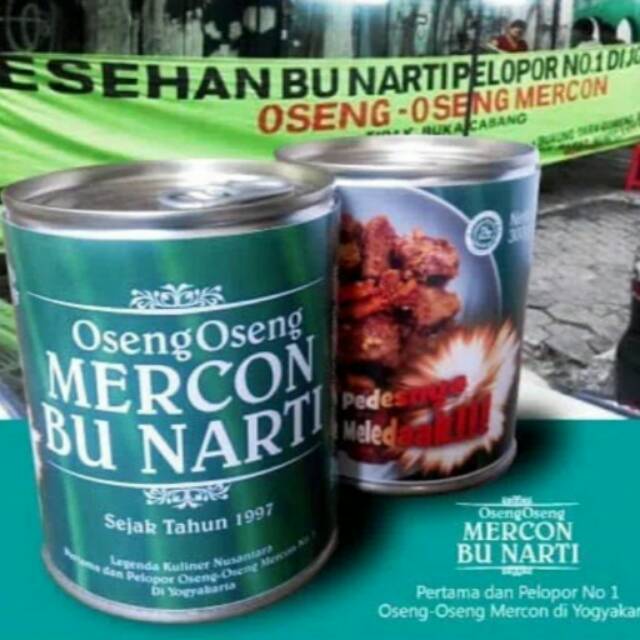 

Oseng mercon kaleng Bu Narti