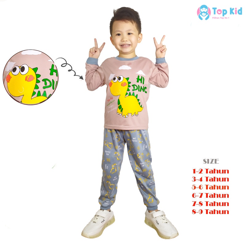 Paket Usaha 4 Pcs Setelan Anak-Anak Campur Motif Model