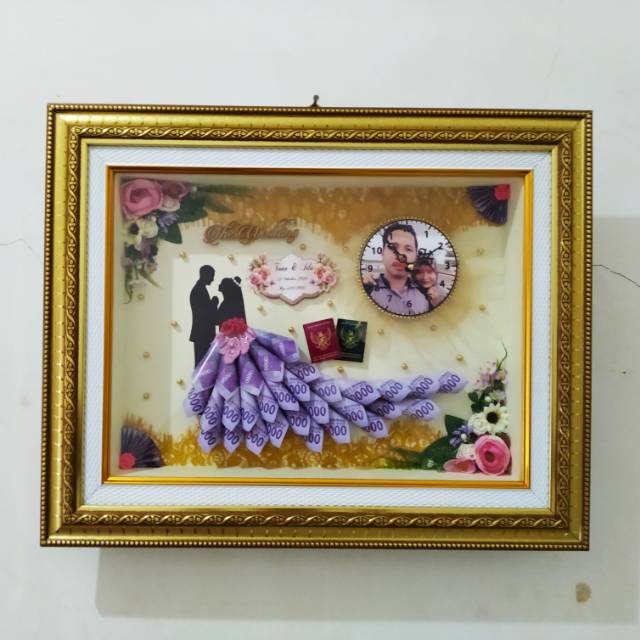 Mahar Siluet/ Mahar jam/ Mahar minimalis