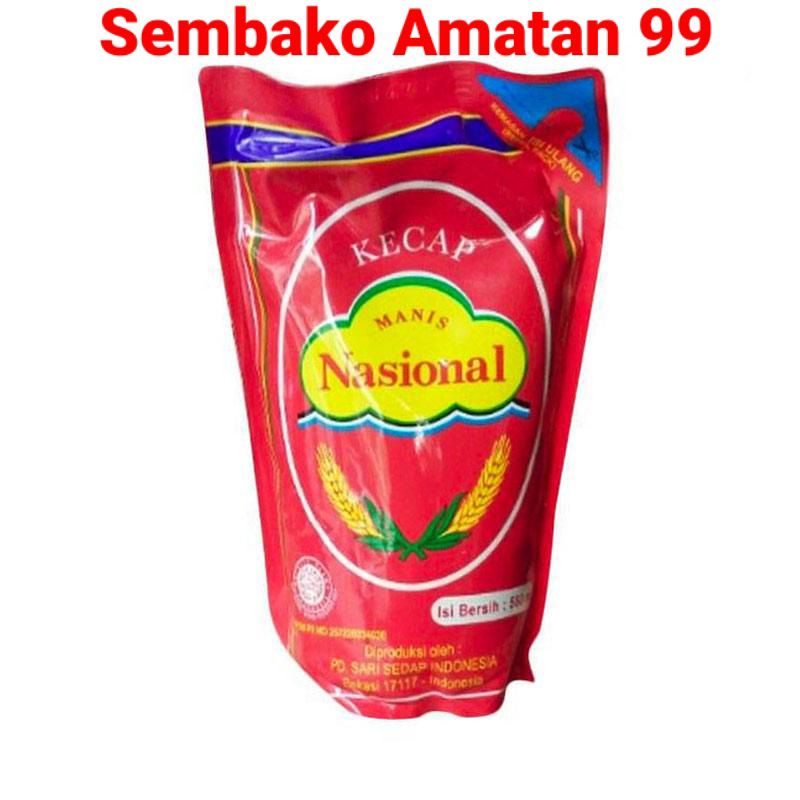 Kecap Manis Nasional Refill 520 ml