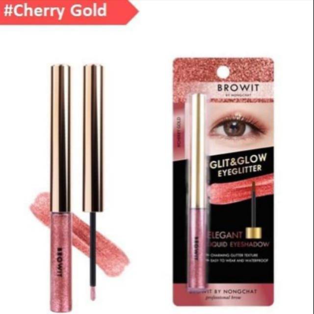 (READY) BROWIT BY NONGCHAT GLIT &amp; GLOW EYEGLITTER ORIGINAL THAILAND