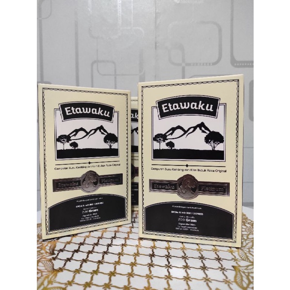

SUSU KAMBING ETAWAKU PLATINUM RASA VANILLA 200 GRAM ORIGINAL