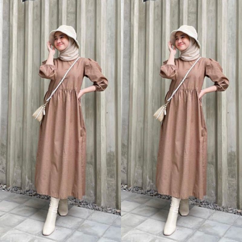 [ BISA COD ] GAMIS POLOS KAMIYA DRESS | FASHION WANITA MUSLIMAH TERMURAH | BAJU GAMIS KONDGAN KEKINI