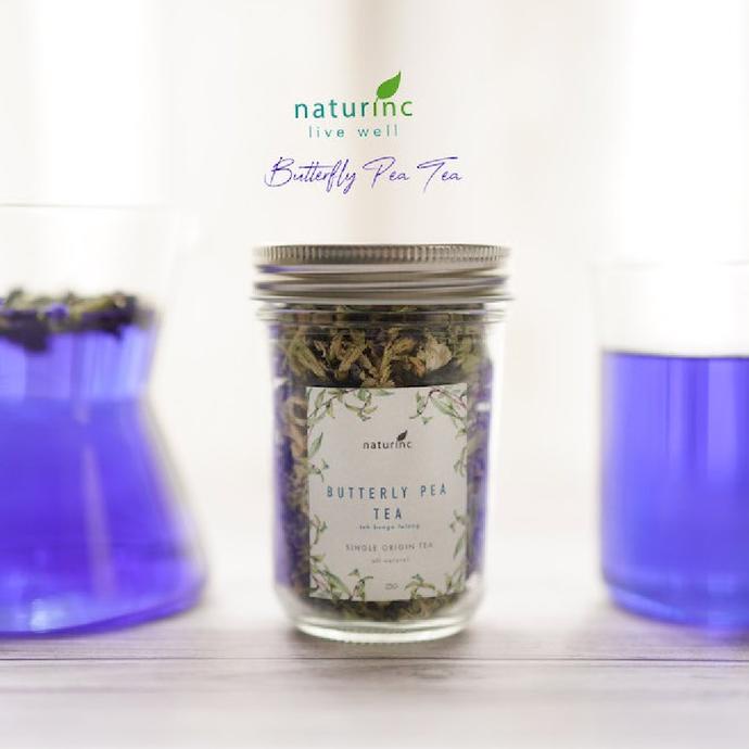

[ COD ] Naturinc Teh Bunga Telang Kering Organik Butterfly Pea Tea Flower BERMUTU Kode 202