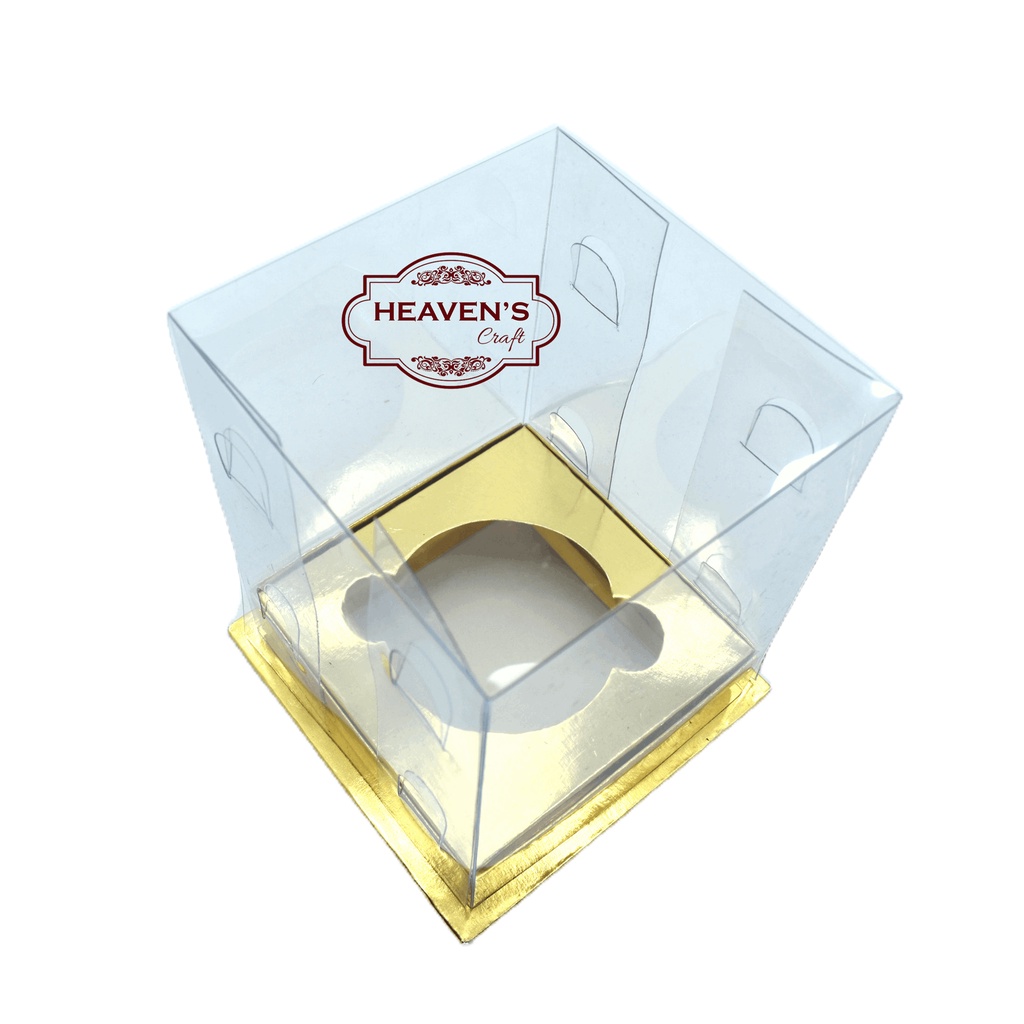 Box cupcake isi 1 gold