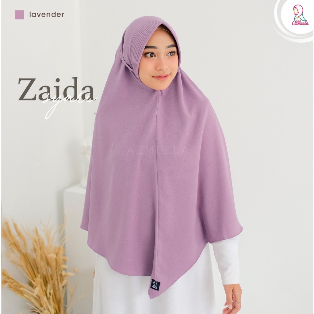 ZAIDA ZAINA SYAR'I BY AZMEELA - JILBAB INSTAN AZMEELA - JILBAB SYARI