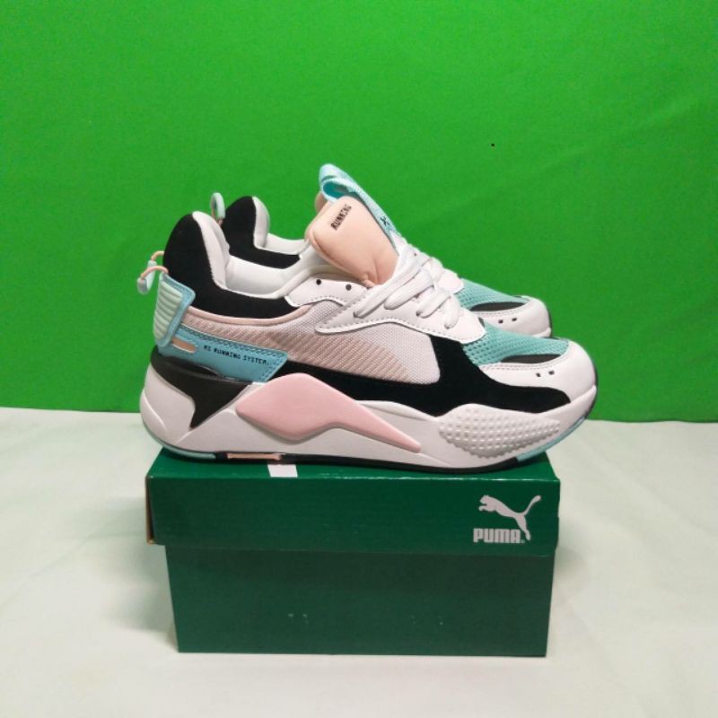 PUMA RS-X REINVENTION WHITE PEACH BUD PREMIUM QUALITY