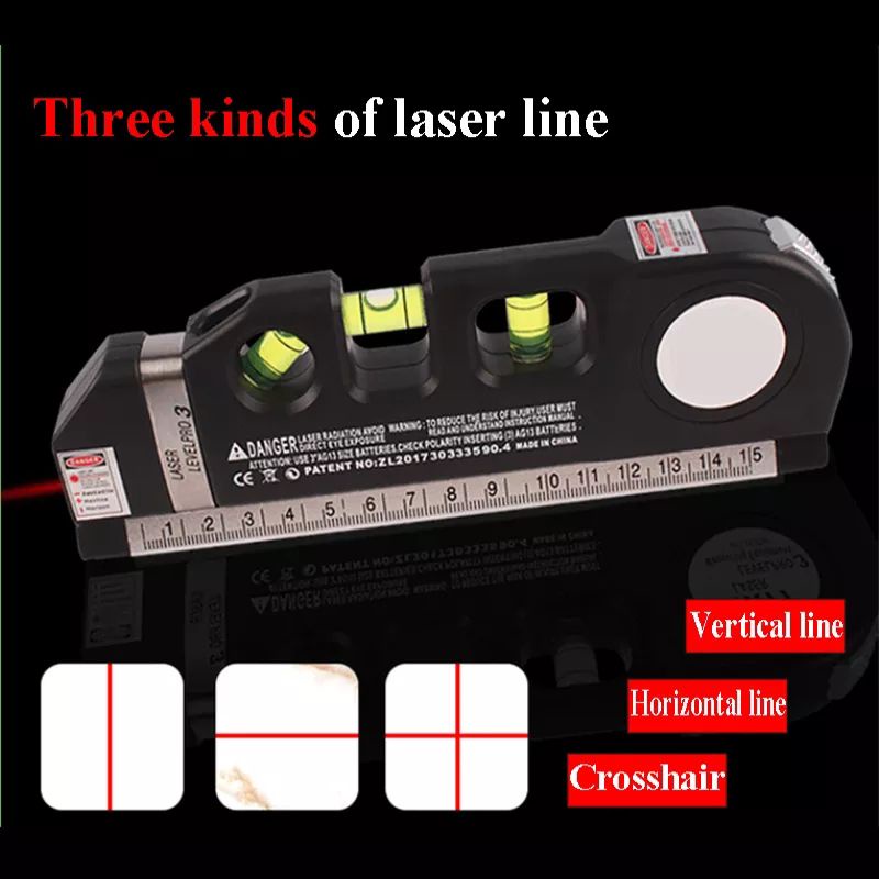 

Penggaris Meteran Laser Manual Waterpass Penggaris Water Pas Level Vertikal Horizontal LEVELPRO03